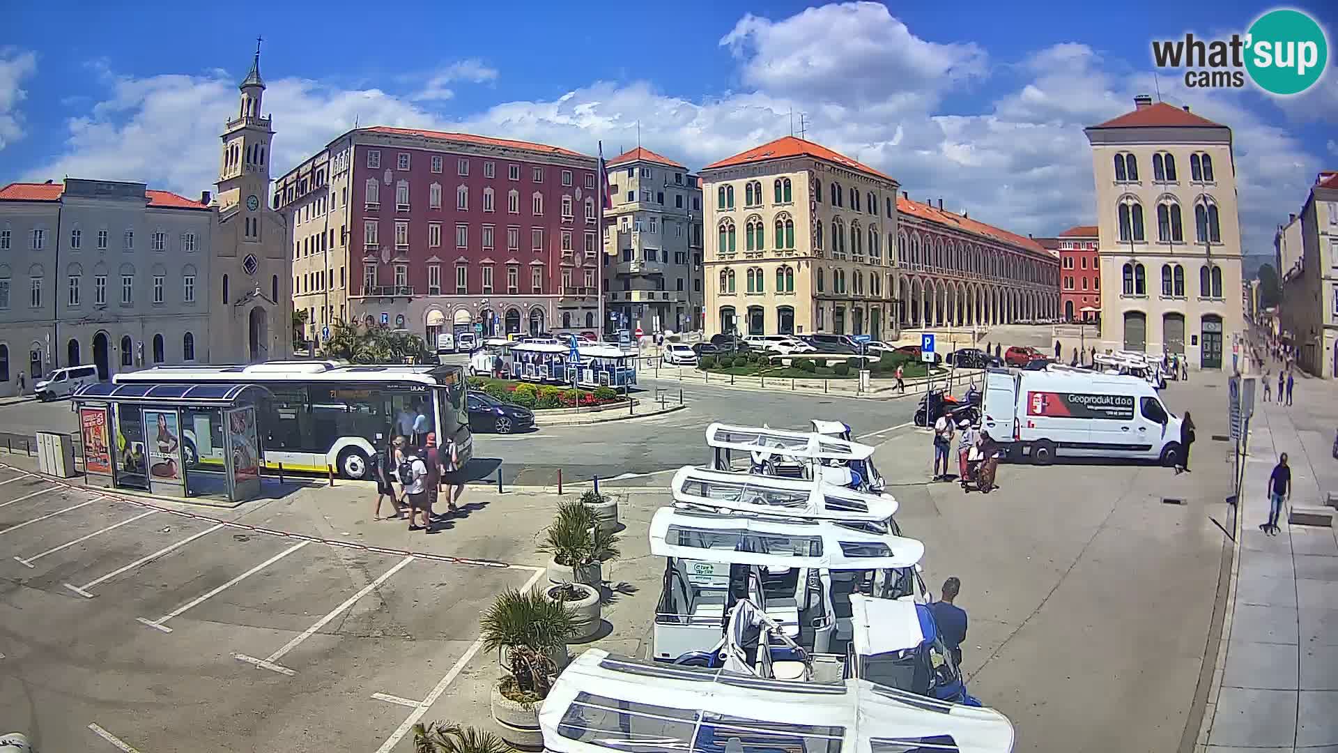 Webcam Split Riva – Prokurative | Trg Republike