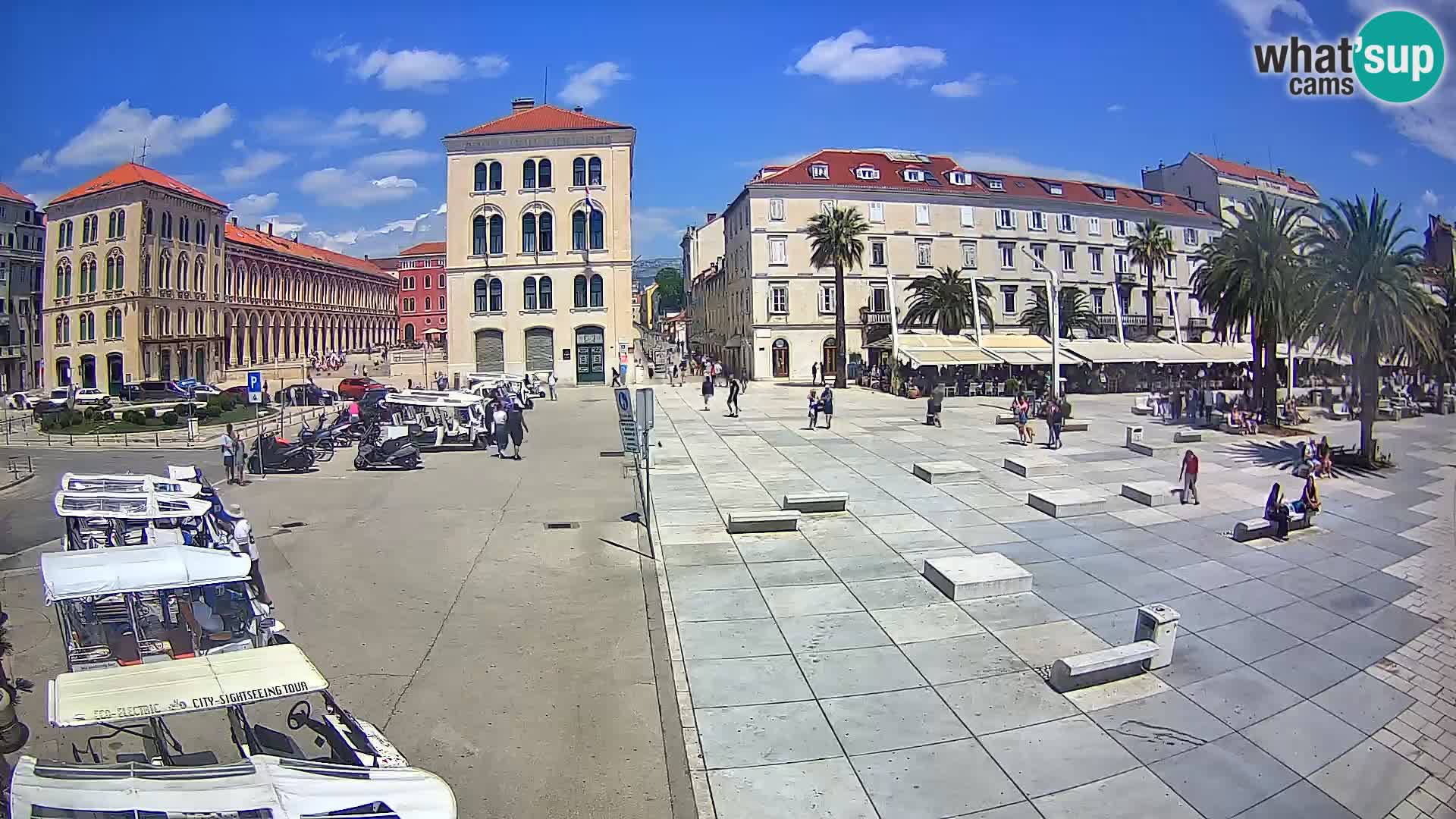 Webcam Split Riva – Prokurative | Trg Republike