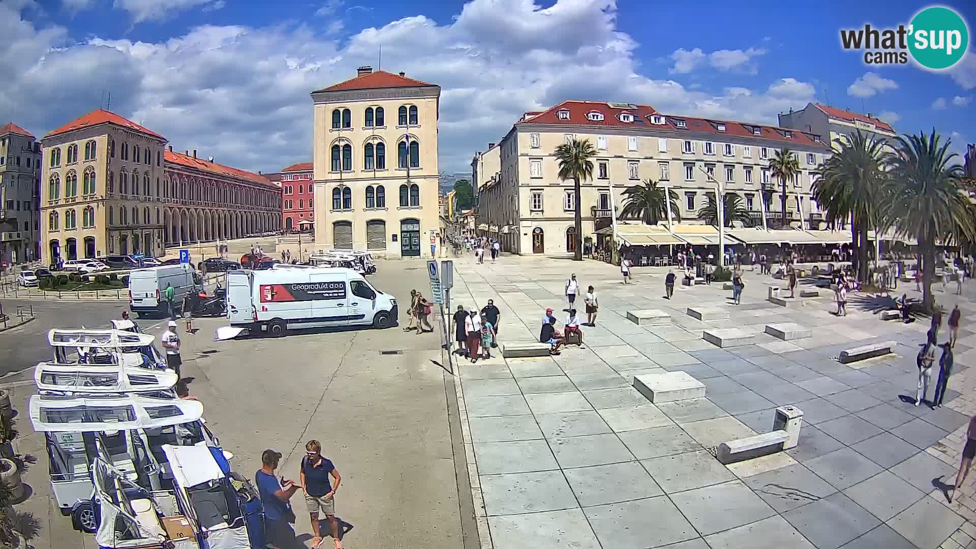 Webcam Spalato Riva – Prokurative | Piazza della Republika