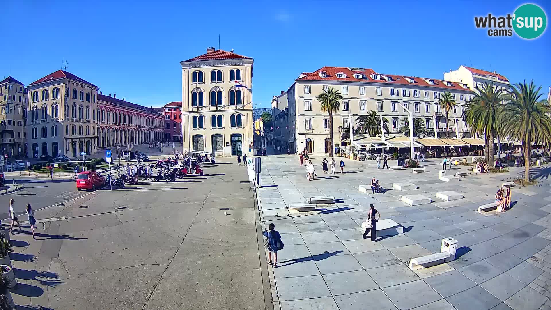 Webcam Split Riva – Prokurative | Plaza de la República