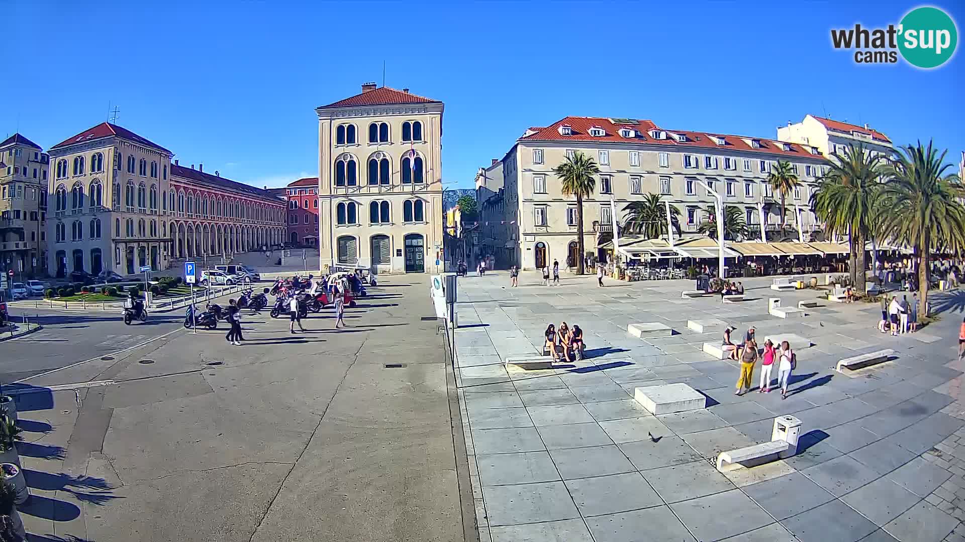 Webcam Split Riva – Prokurative | Trg Republike