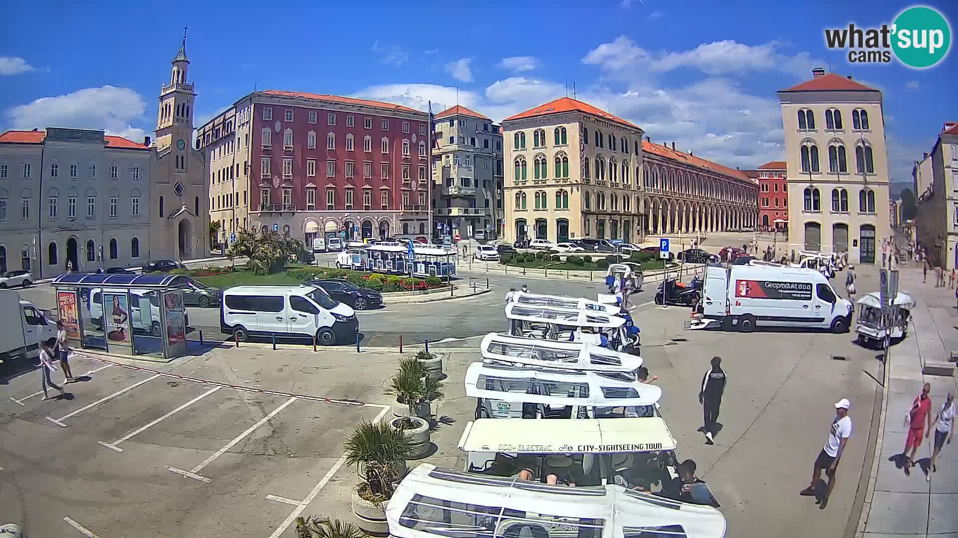 Webcam Split Riva – Prokurative | Plaza de la República