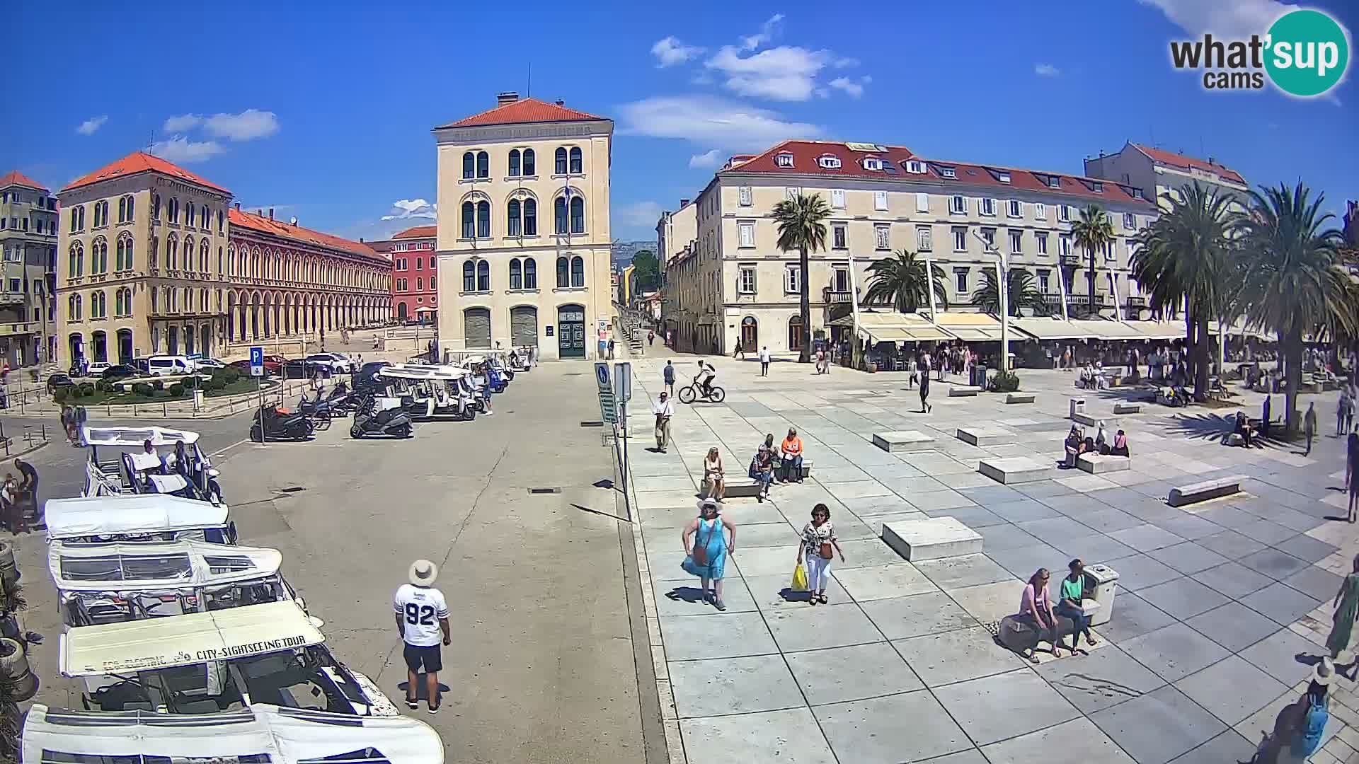 Webcam Split Riva – Prokurative | Trg Republike