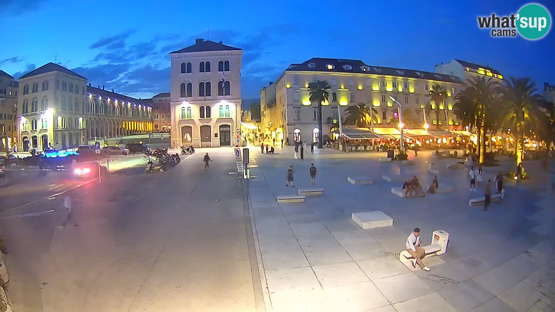 Webcam Split Riva – Prokurative | Trg Republike