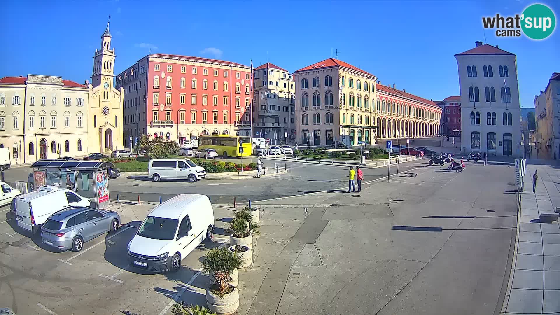 Live kamera Split Riva – Prokurative | Trg Republike
