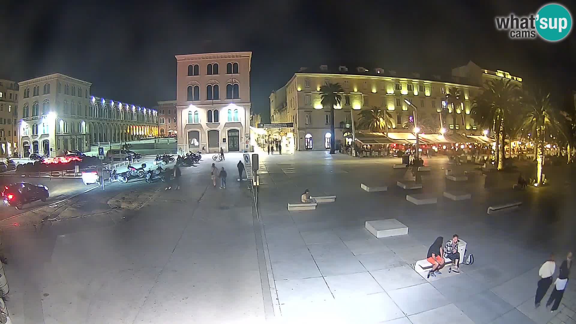 Webcam Split Riva – Prokurative | Trg Republike