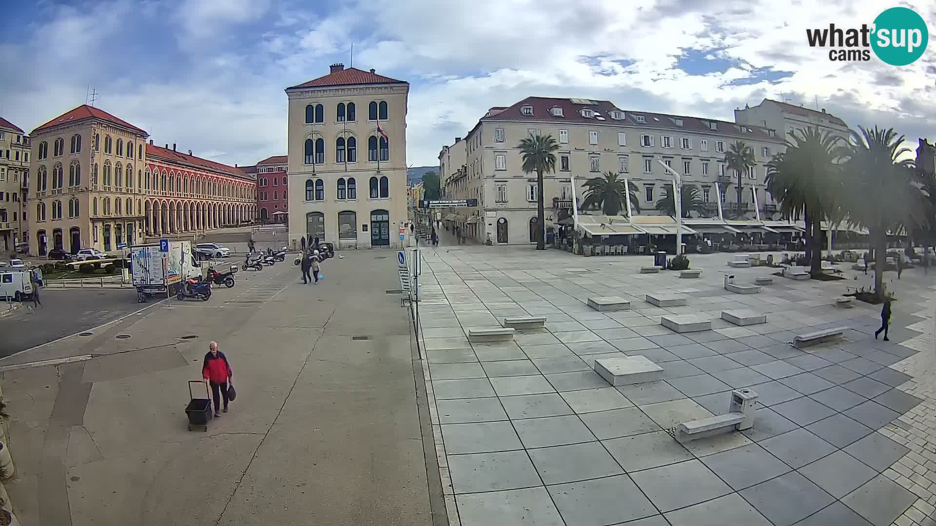 Webcam Spalato Riva – Prokurative | Piazza della Republika