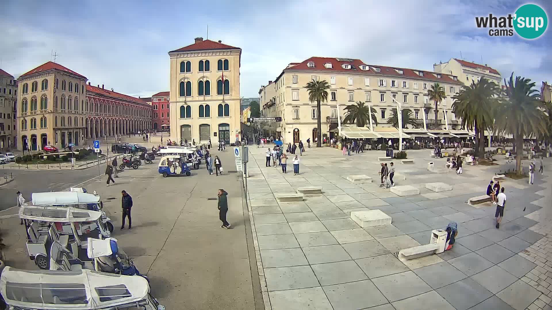 Webcam Split Riva – Prokurative | Trg Republike