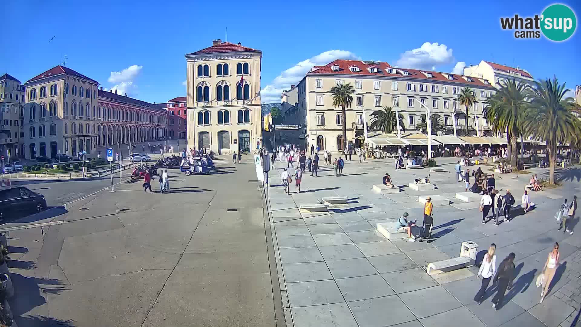 Webcam Spalato Riva – Prokurative | Piazza della Republika
