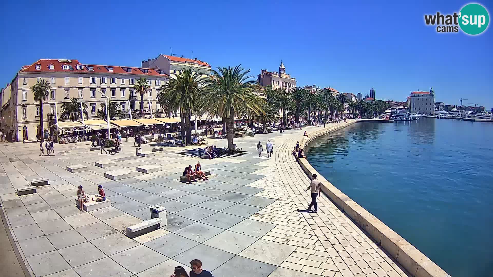 Webcam Split Riva – Prokurative | Plaza de la República