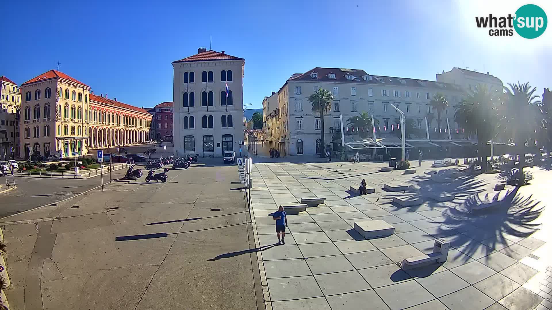 Webcam Spalato Riva – Prokurative | Piazza della Republika