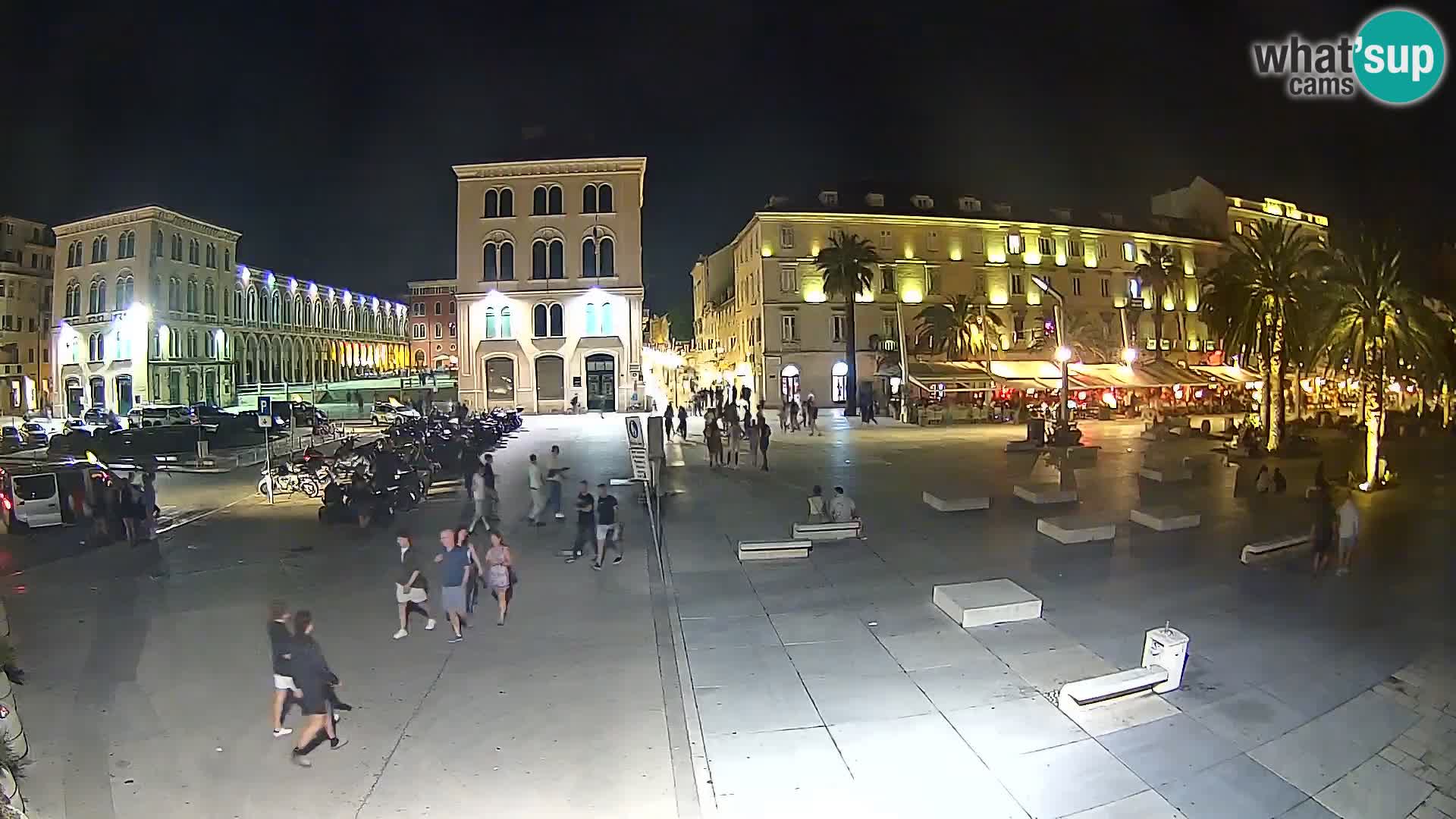 Webcam Split Riva – Prokurative | Trg Republike