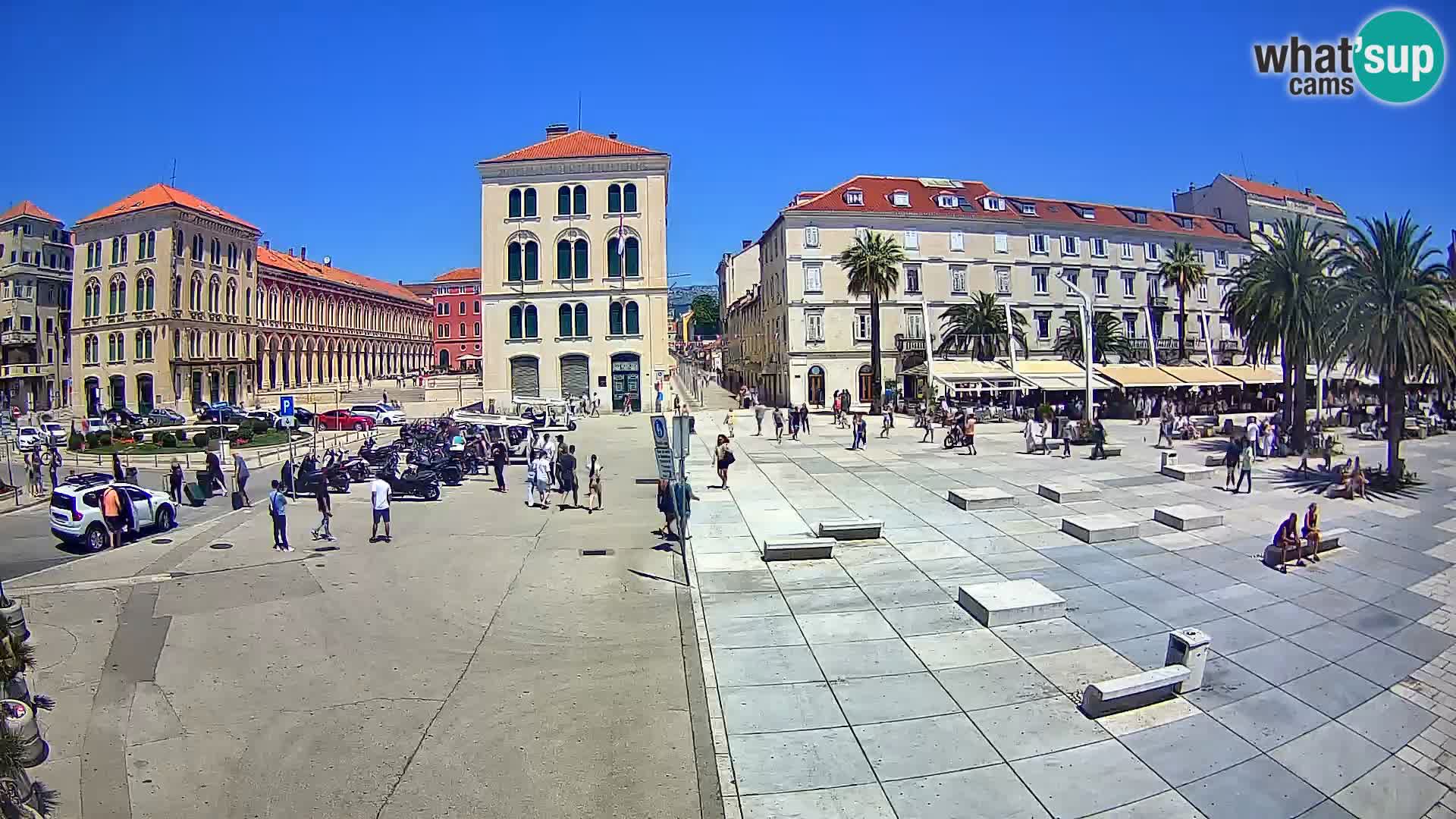 Webcam Split Riva – Prokurative | Trg Republike
