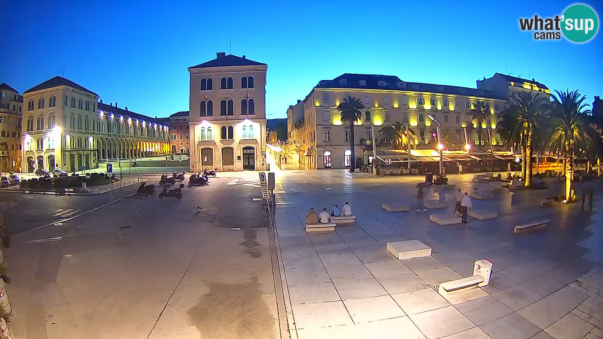 Webcam Spalato Riva – Prokurative | Piazza della Republika