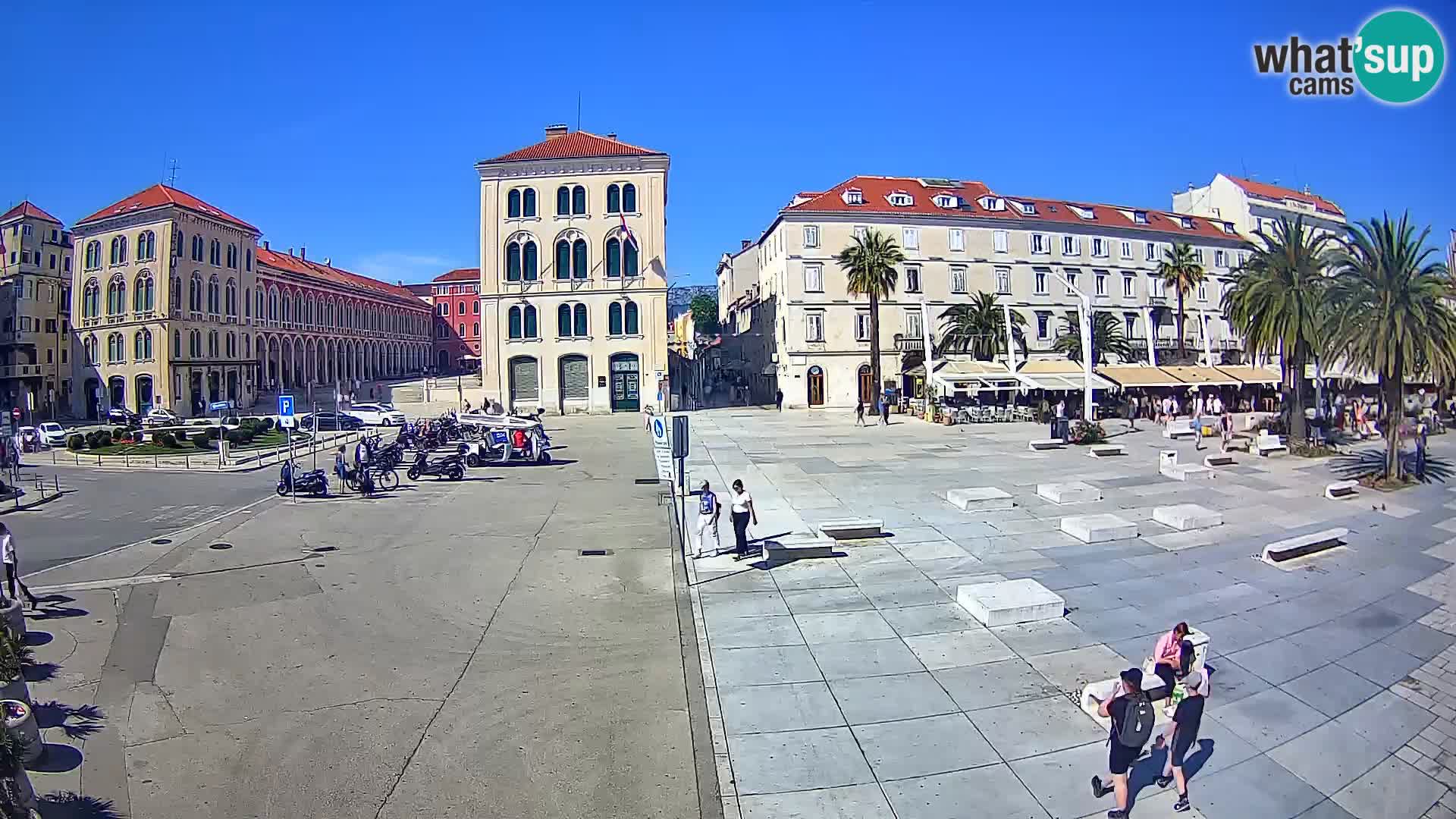 Webcam Spalato Riva – Prokurative | Piazza della Republika