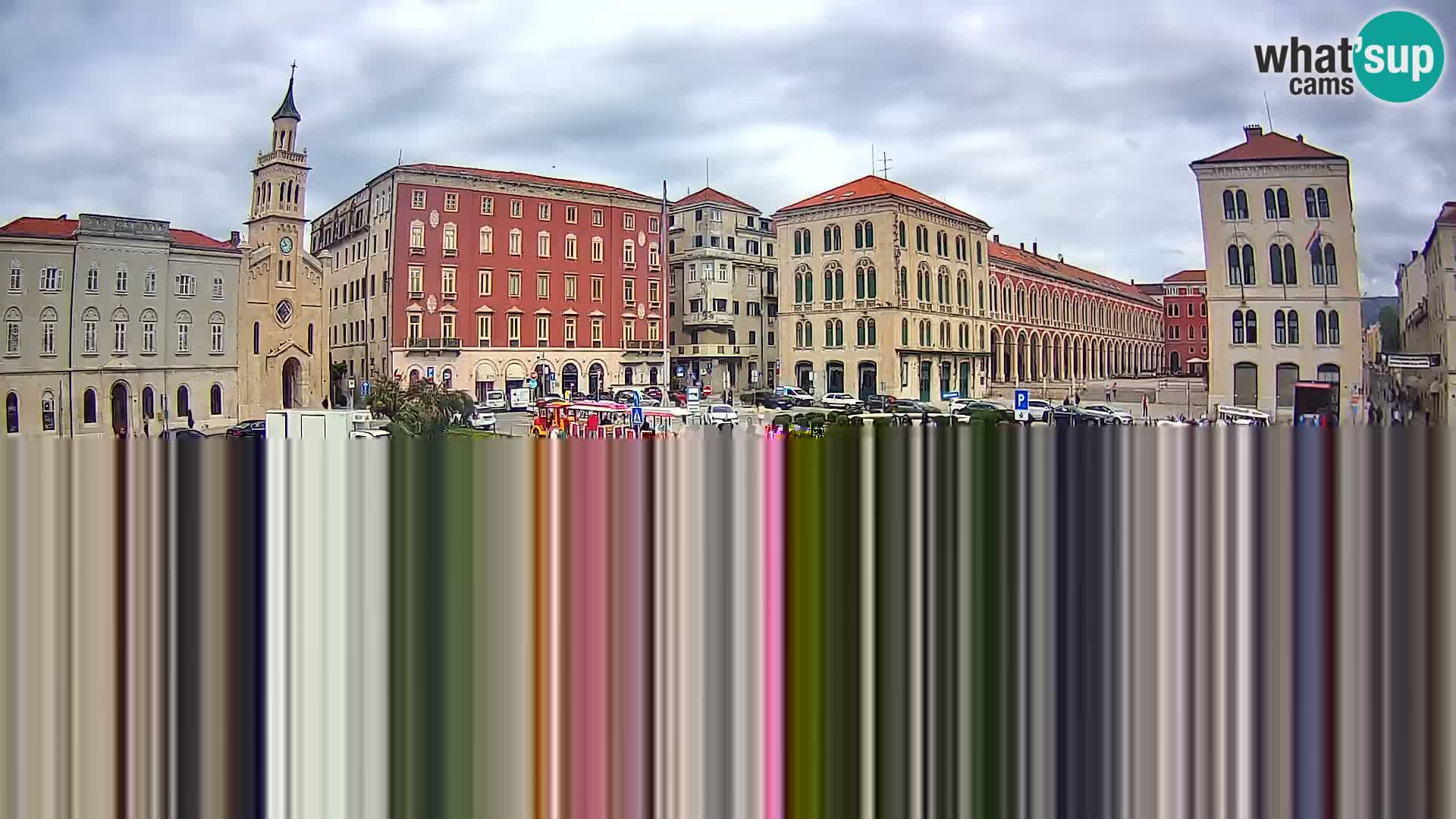 Webcam Spalato Riva – Prokurative | Piazza della Republika