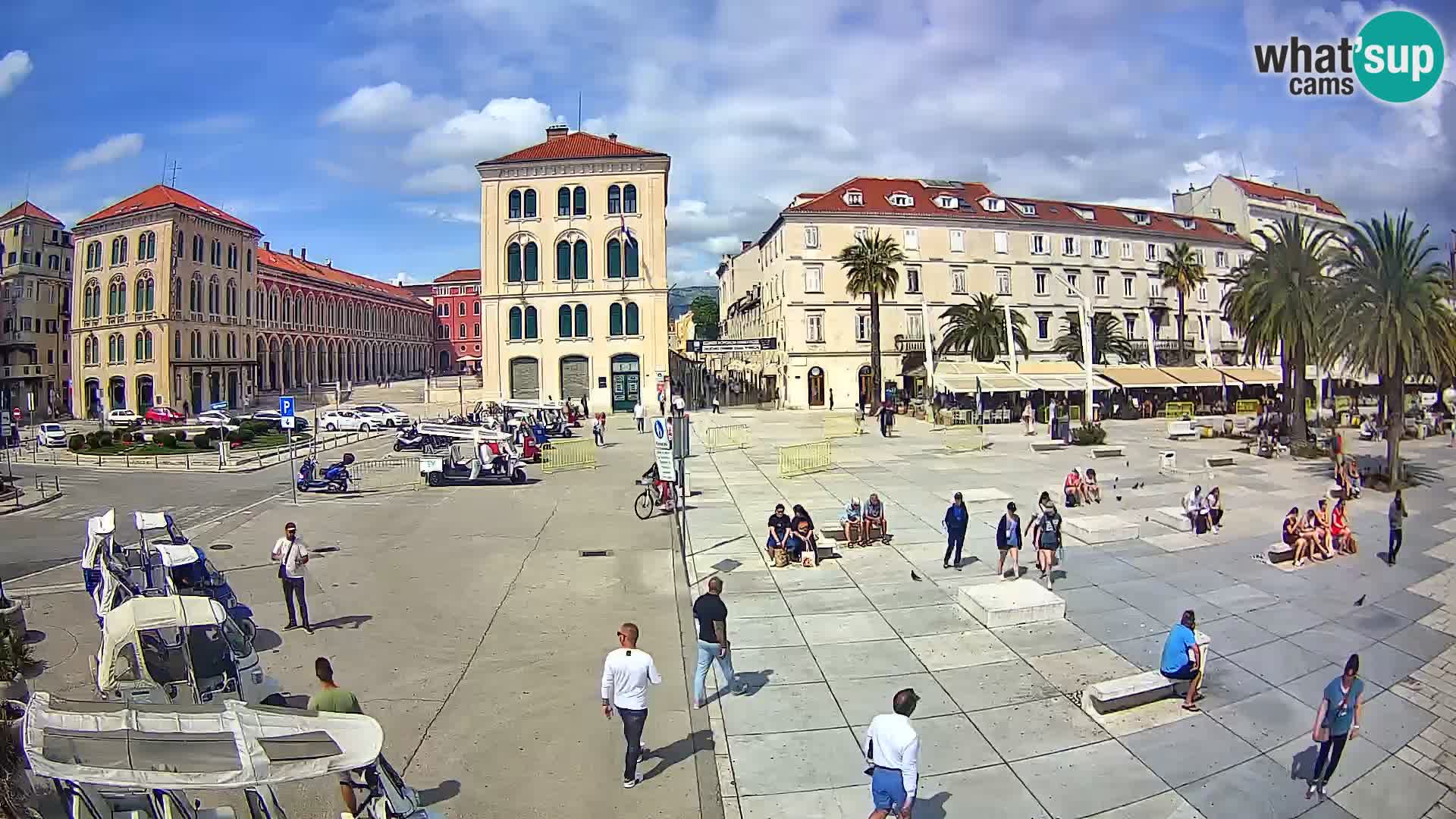 Live kamera Split Riva – Prokurative | Trg Republike