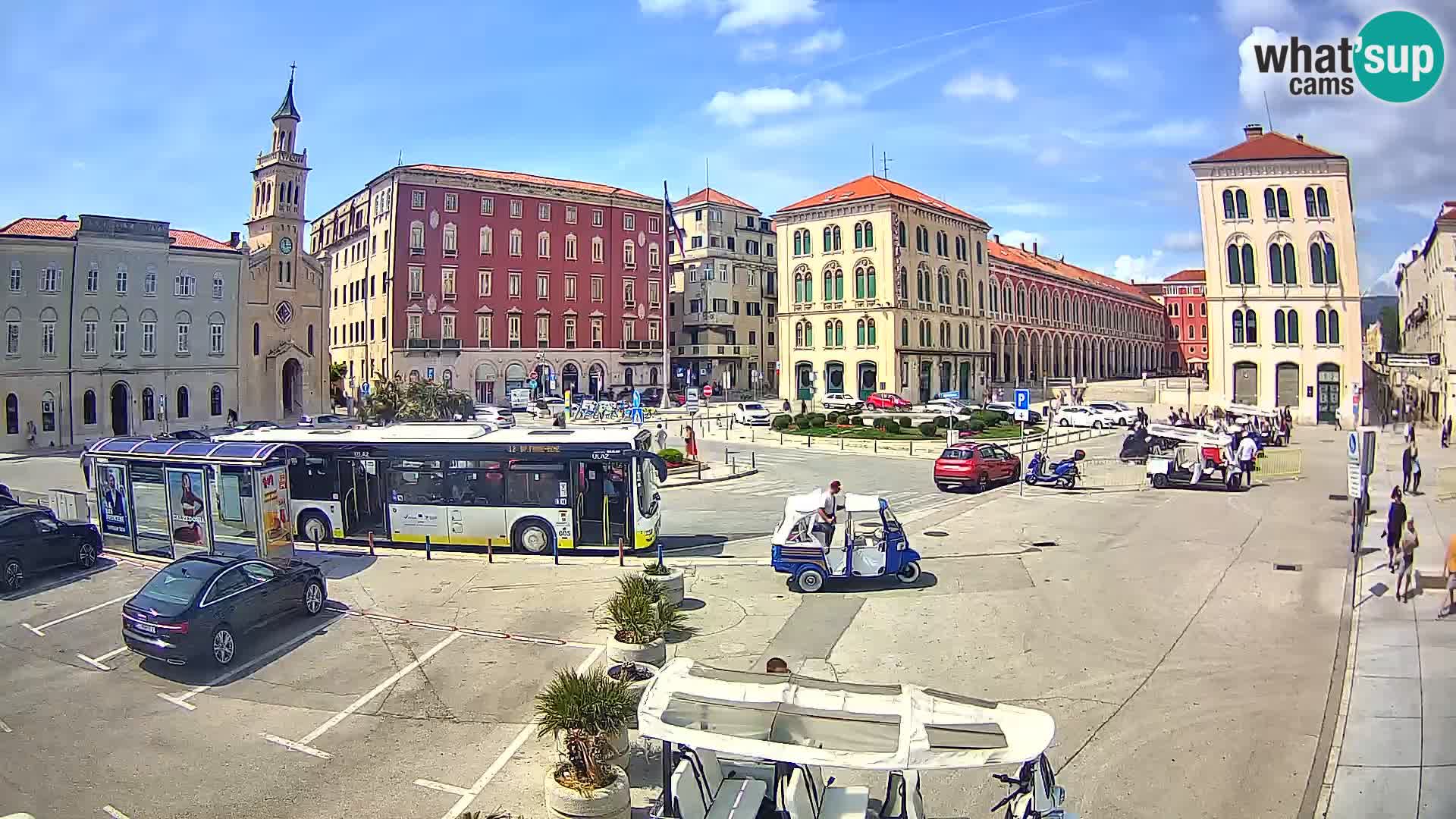 Webcam Split Riva – Prokurative | Trg Republike