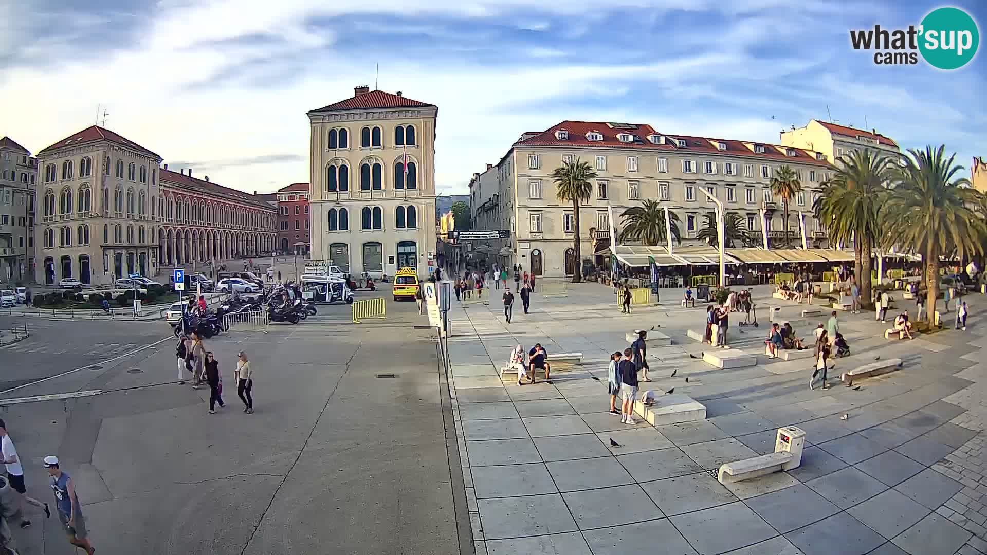 Live kamera Split Riva – Prokurative | Trg Republike