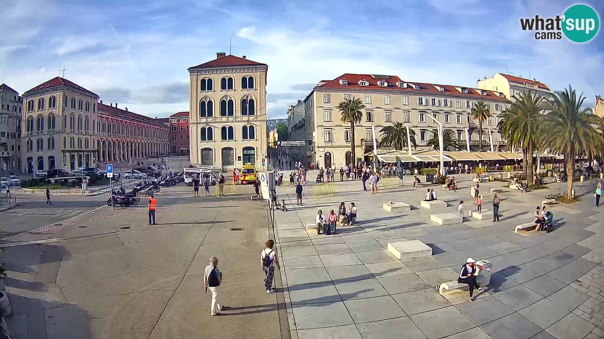 Live kamera Split Riva – Prokurative | Trg Republike