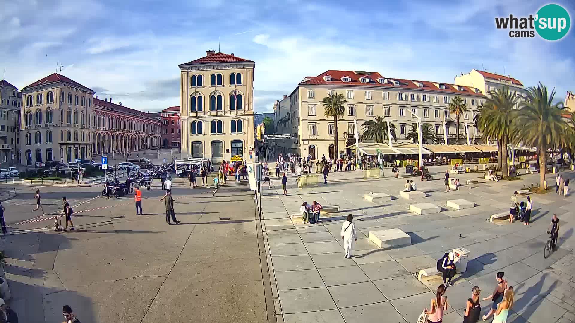 Live kamera Split Riva – Prokurative | Trg Republike
