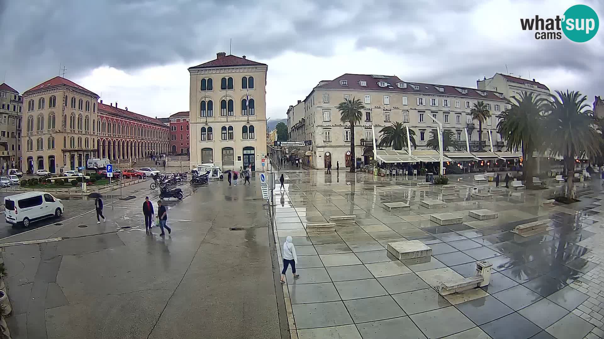 Webcam Split Riva – Prokurative | Trg Republike