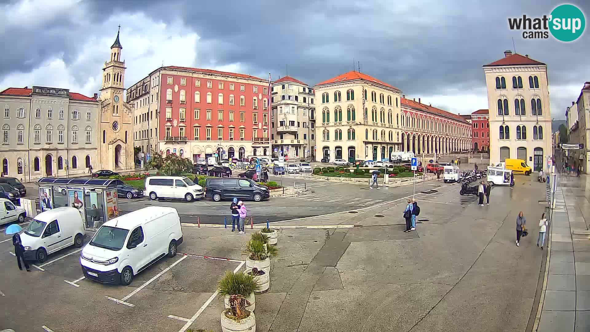 Webcam Spalato Riva – Prokurative | Piazza della Republika