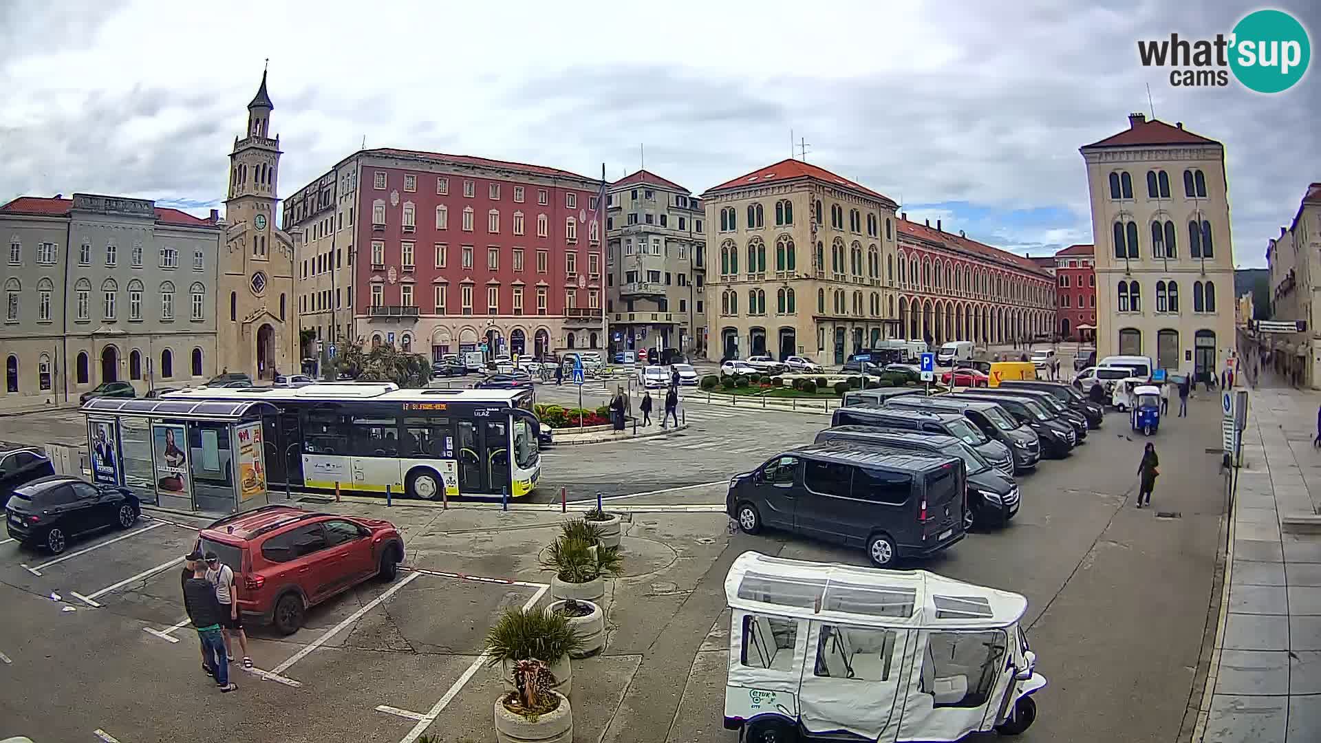 Webcam Split Riva – Prokurative | Trg Republike