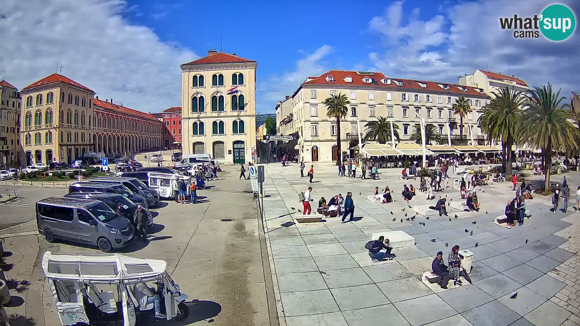 Split kamera Riva – Prokurative | Trg Republike