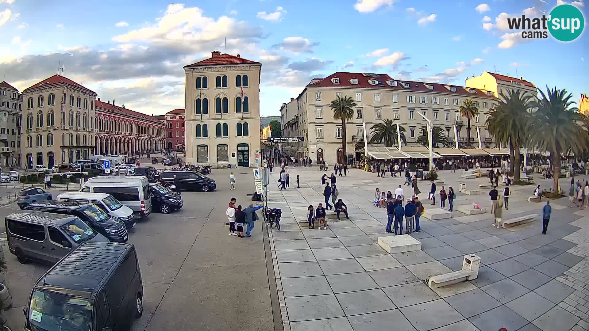 Live kamera Split Riva – Prokurative | Trg Republike