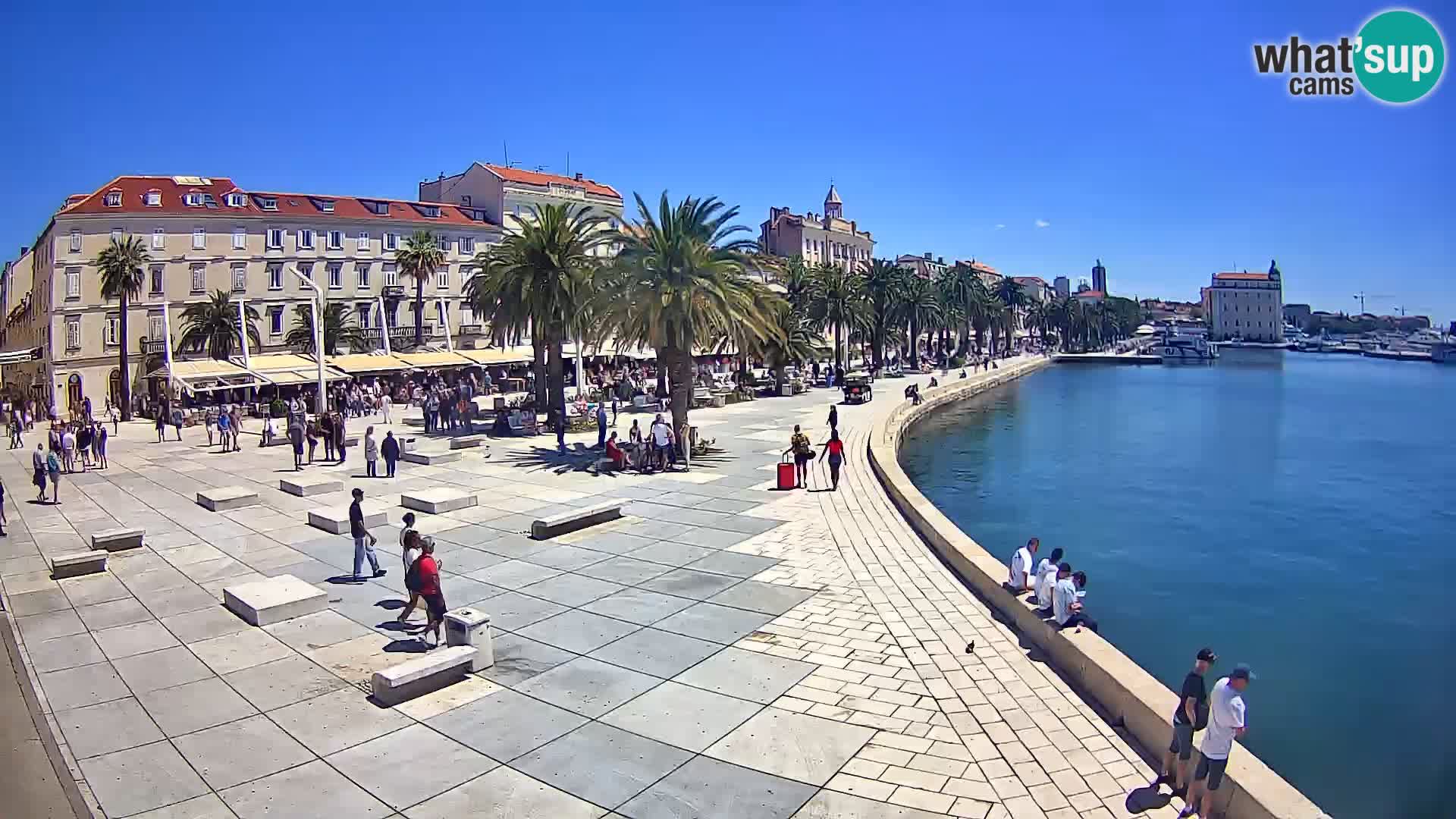Webcam Split Riva – Prokurative | Plaza de la República