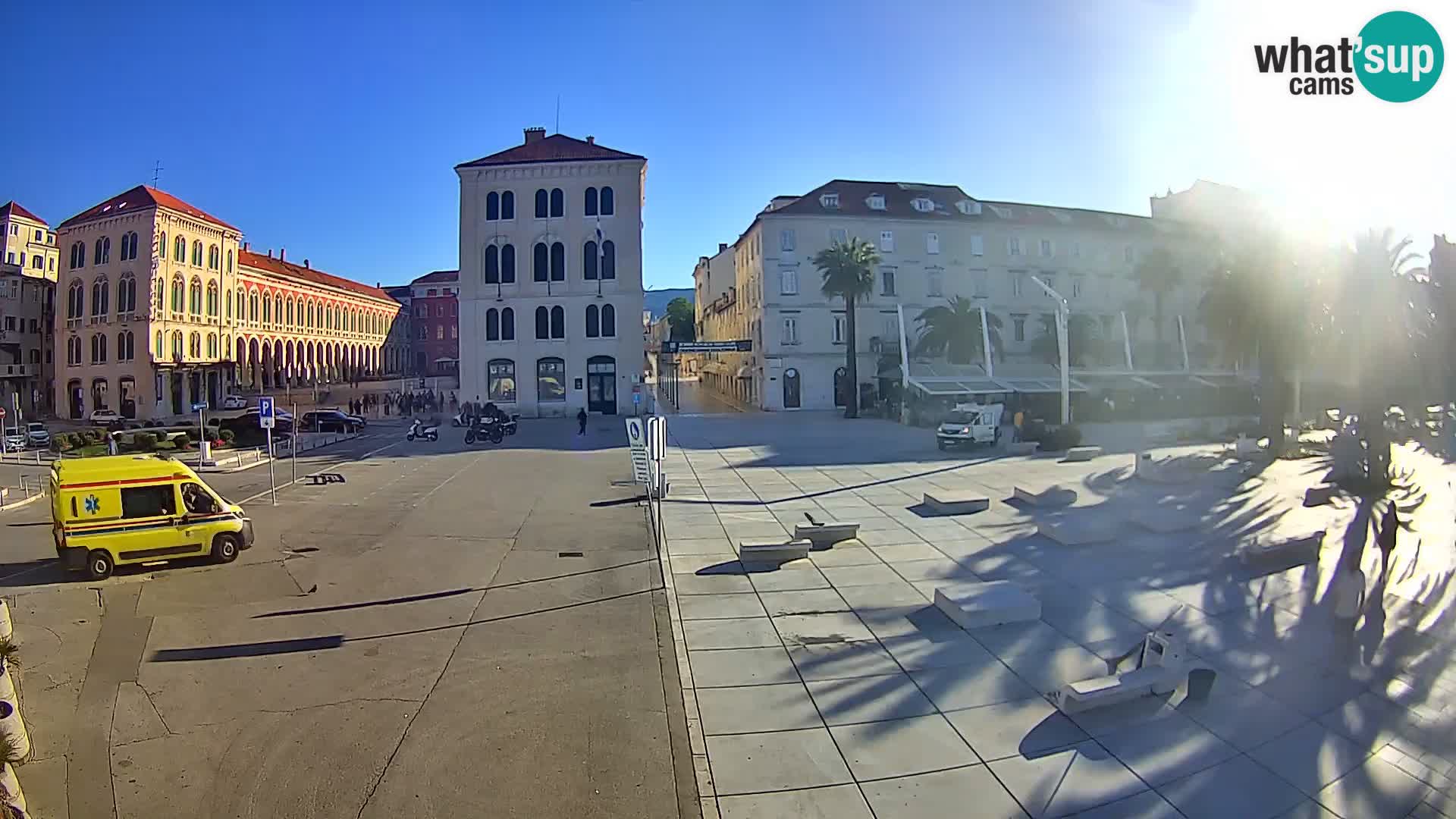 Webcam Split Riva – Prokurative | Trg Republike