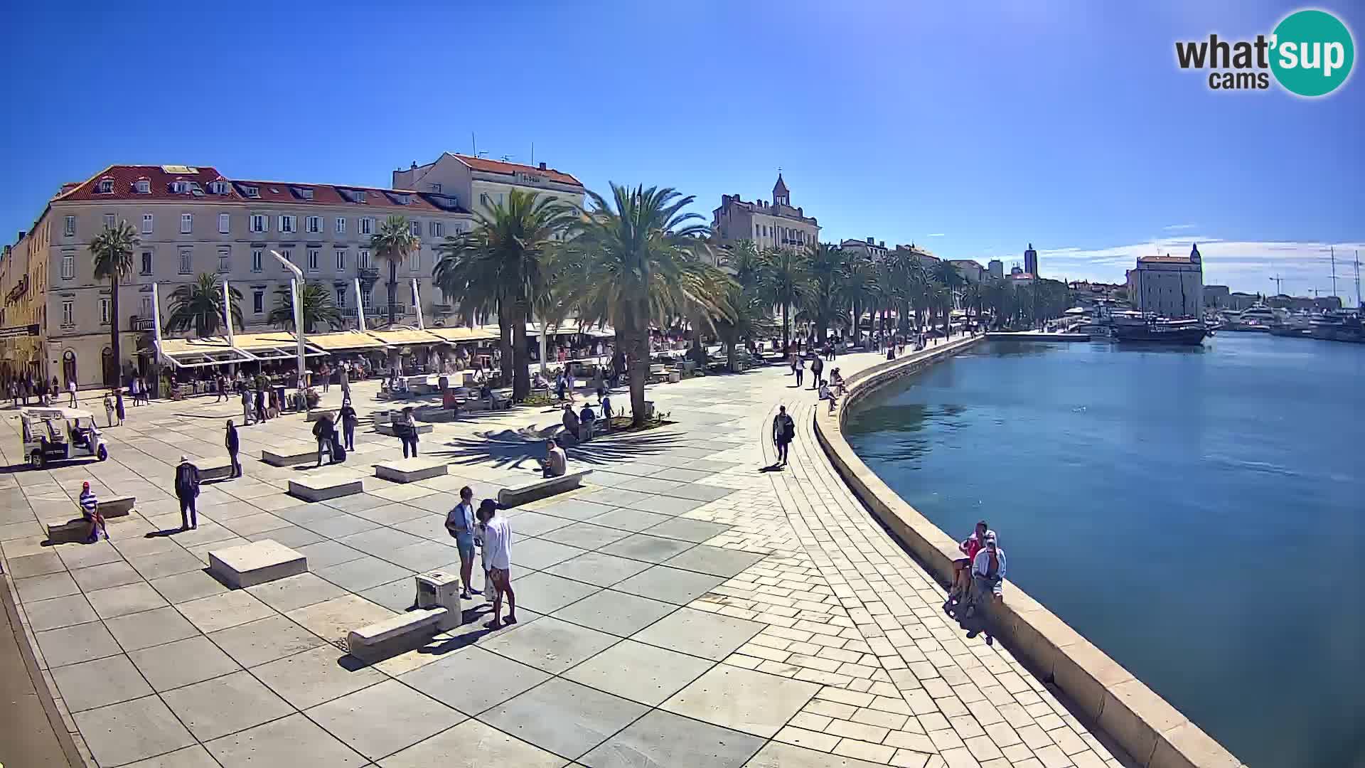Live kamera Split Riva – Prokurative | Trg Republike