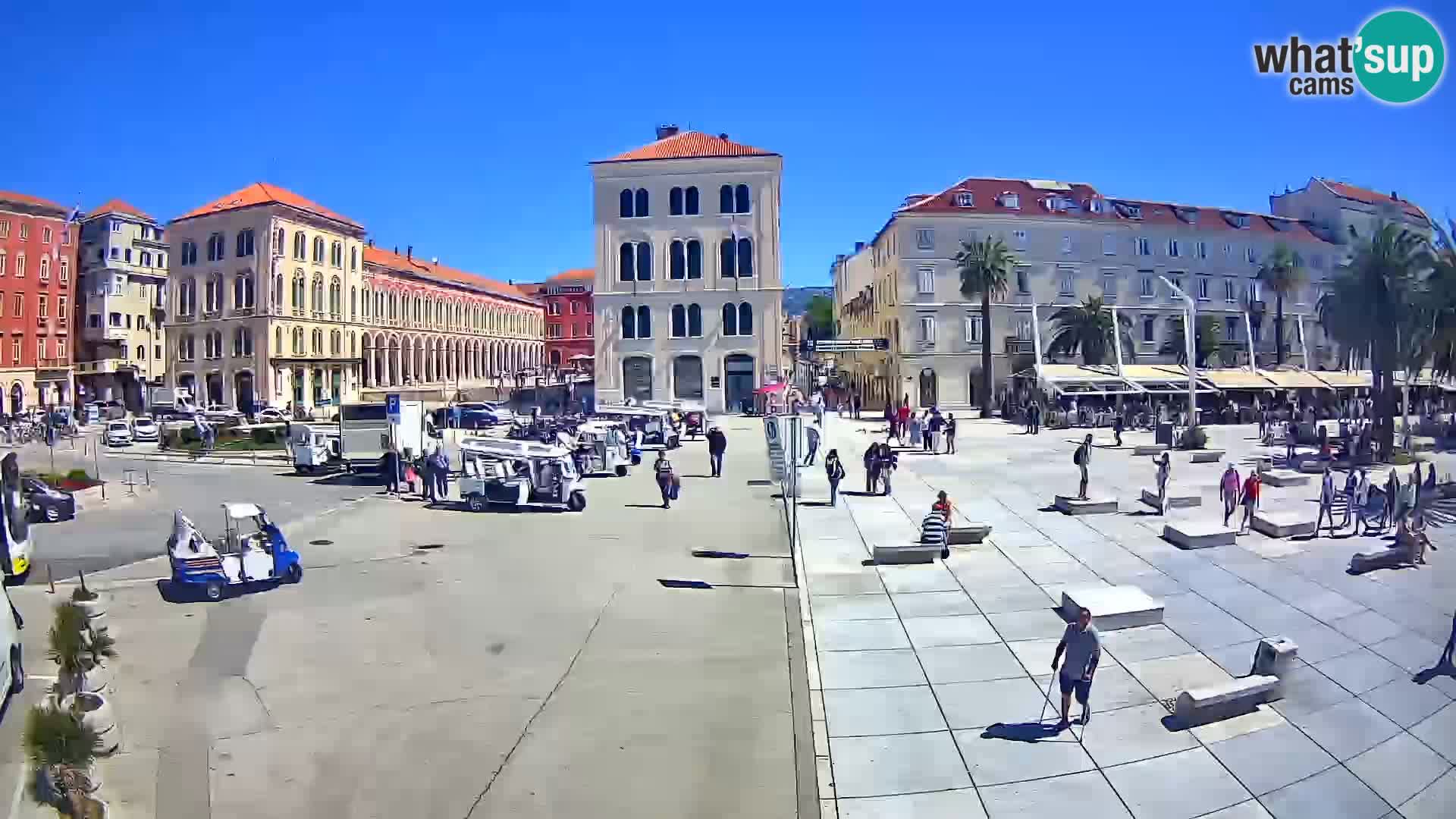Live kamera Split Riva – Prokurative | Trg Republike