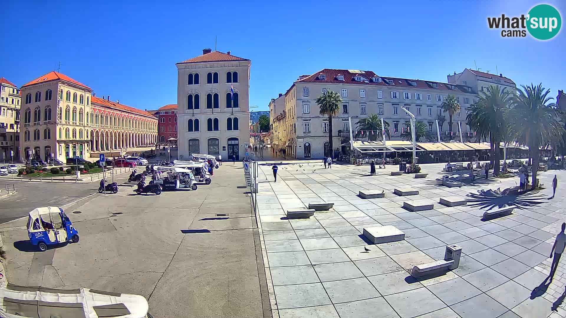 Split kamera Riva – Prokurative | Trg Republike