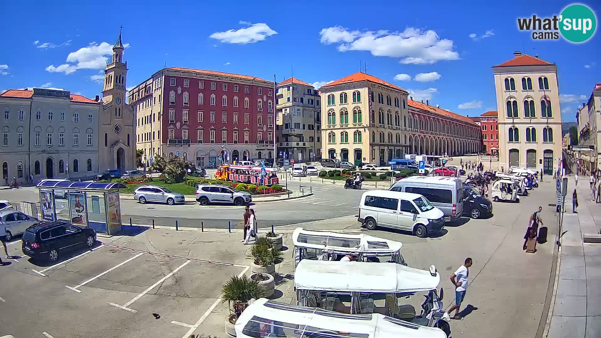 Webcam Split Riva – Prokurative | Trg Republike