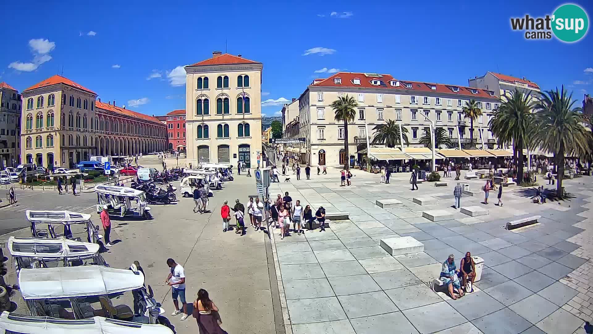 Webcam Split Riva – Prokurative | Trg Republike
