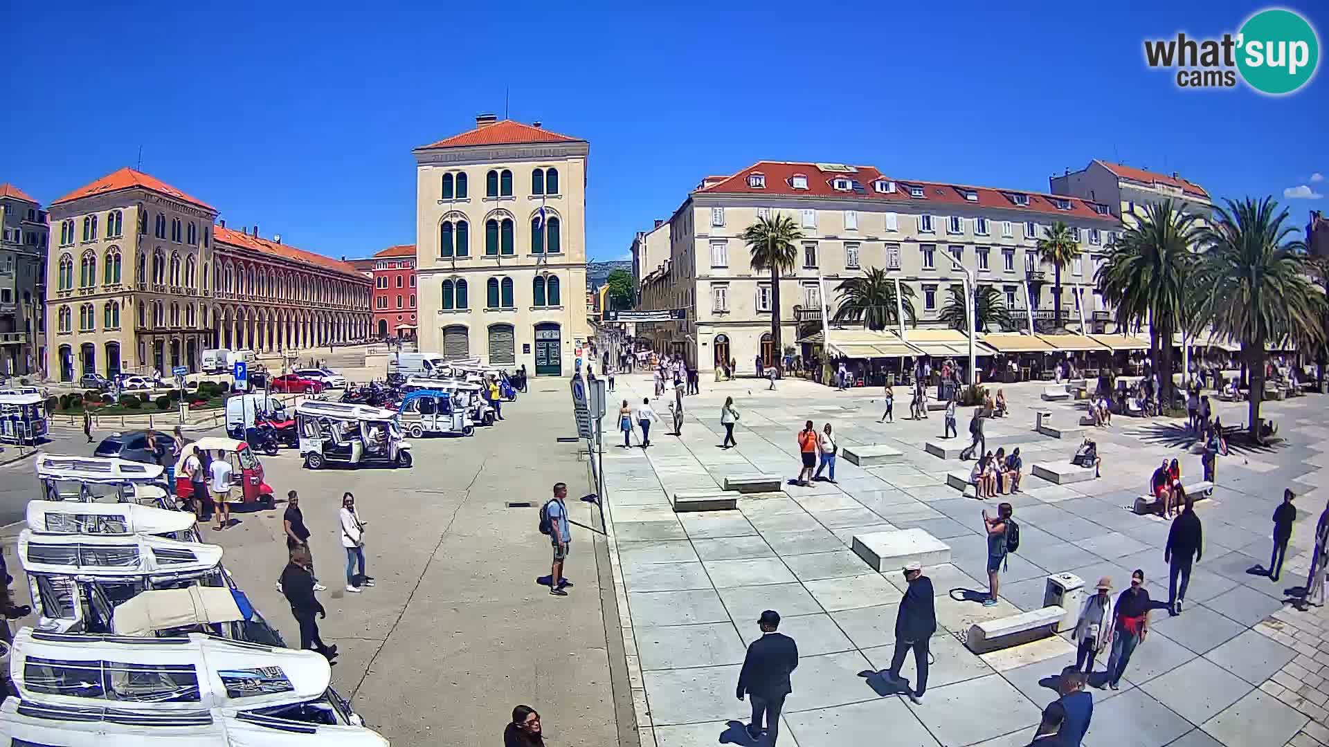 Live kamera Split Riva – Prokurative | Trg Republike