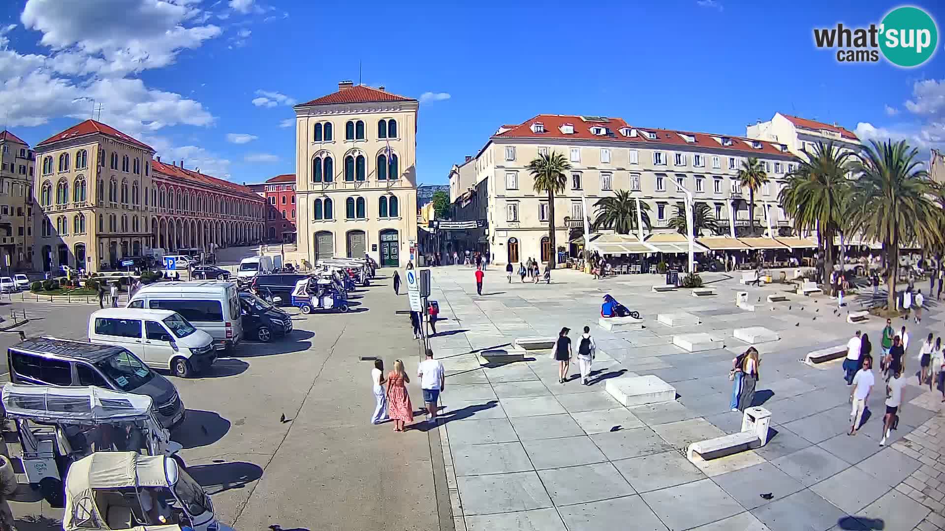 Webcam Split Riva – Prokurative | Plaza de la República