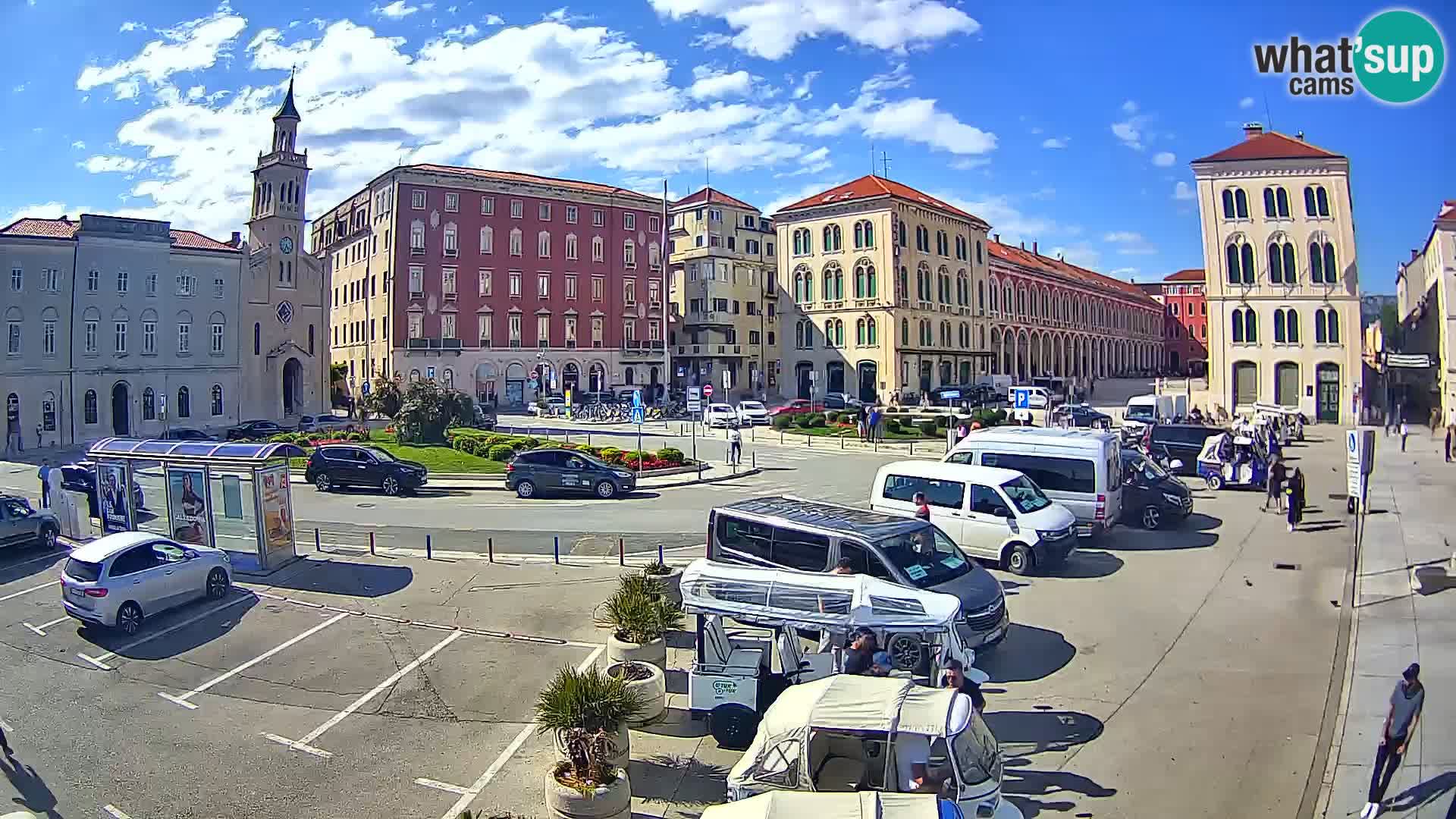 Webcam Spalato Riva – Prokurative | Piazza della Republika