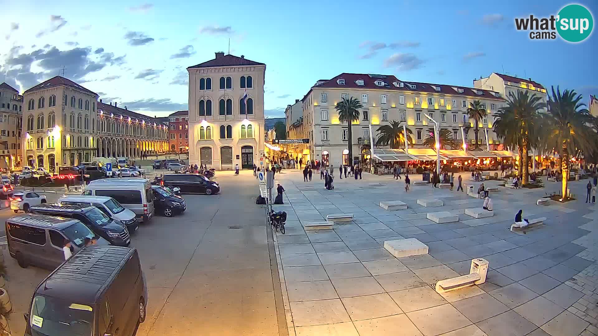Split kamera Riva – Prokurative | Trg Republike