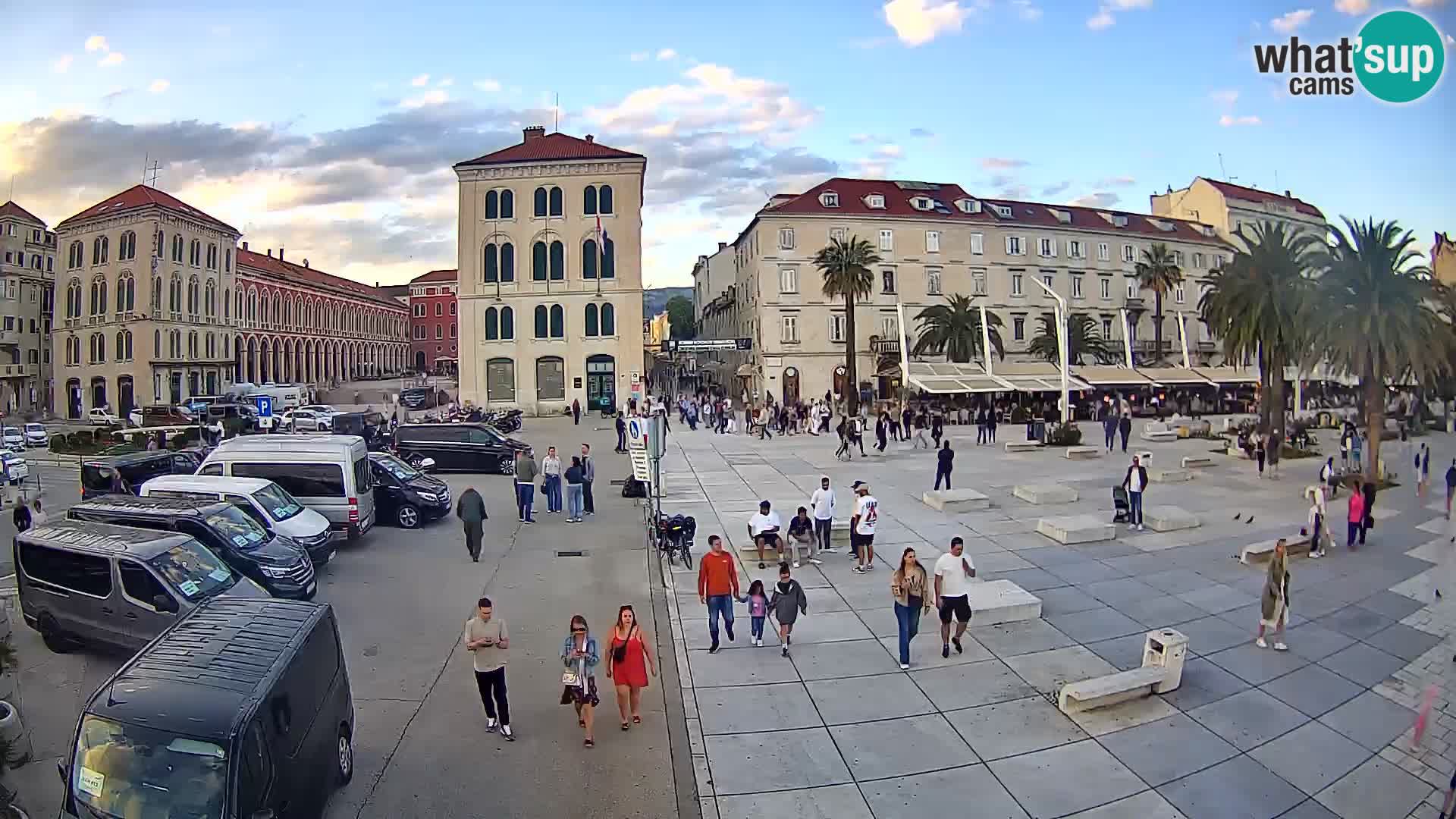 Webcam Spalato Riva – Prokurative | Piazza della Republika