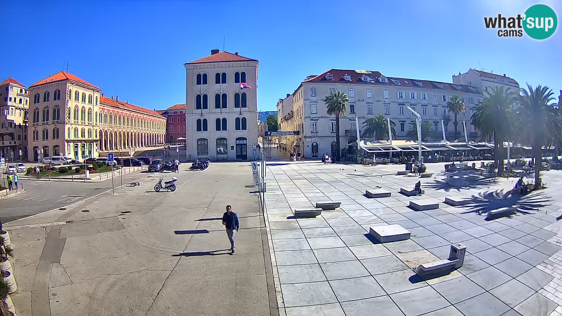 Webcam Spalato Riva – Prokurative | Piazza della Republika