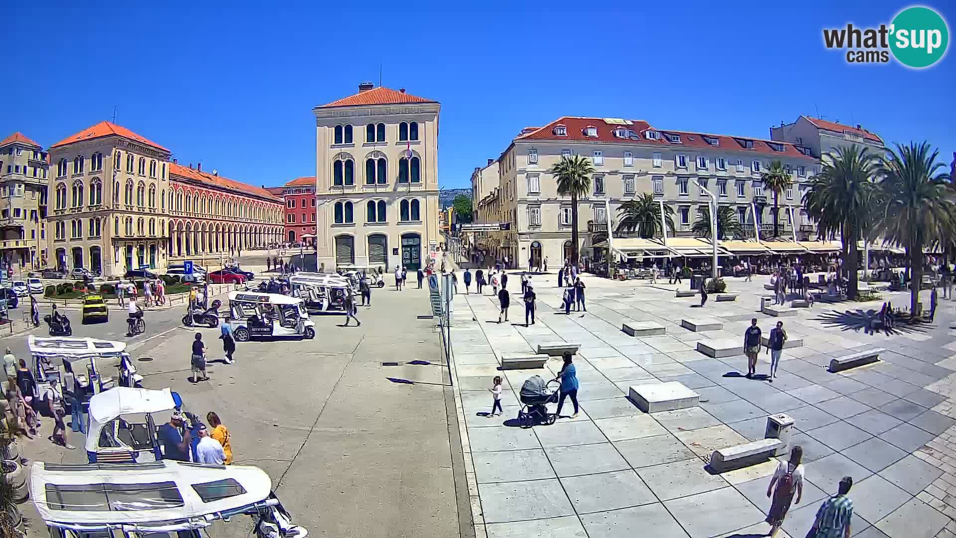 Webcam Spalato Riva – Prokurative | Piazza della Republika