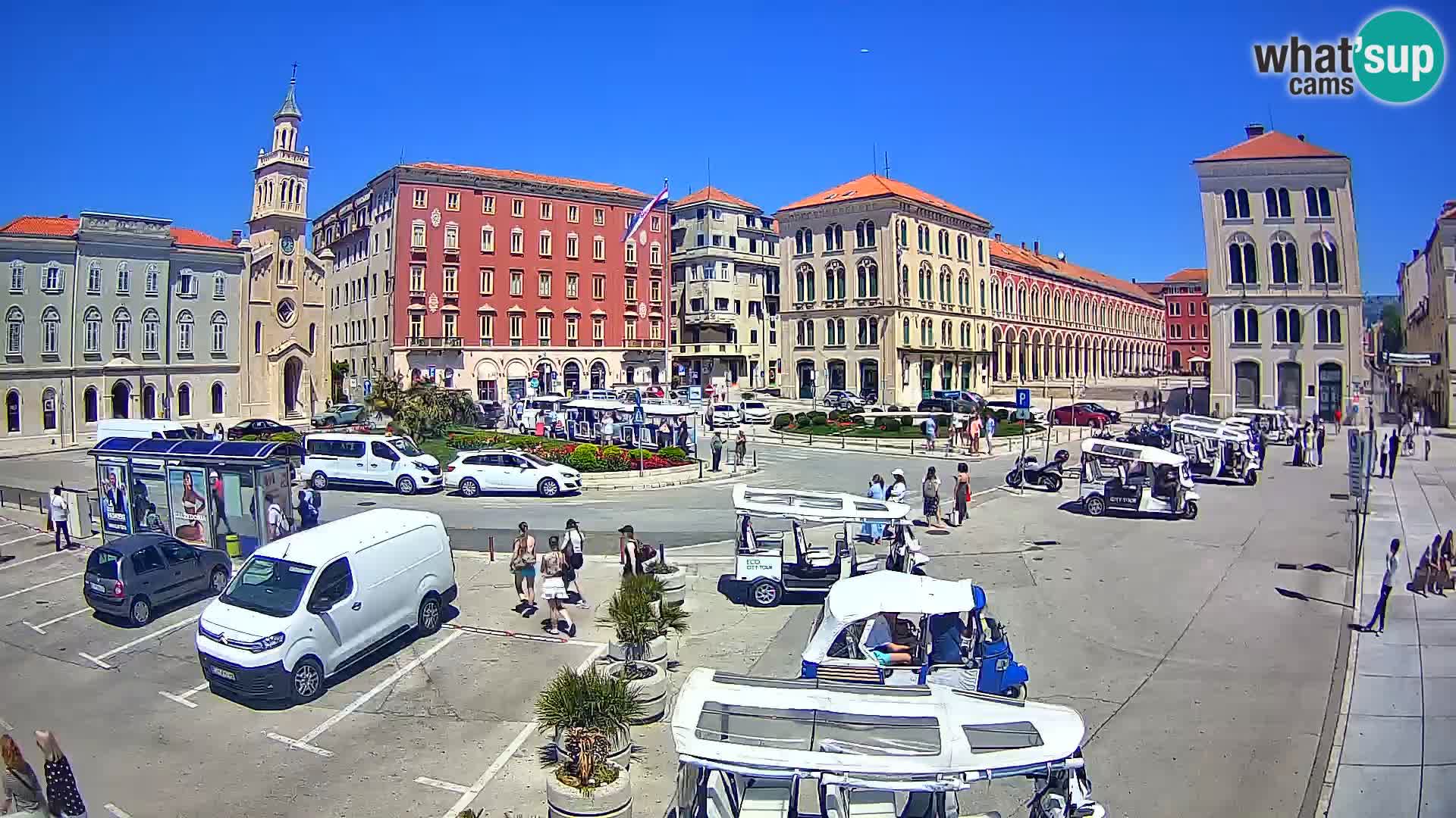 Webcam Spalato Riva – Prokurative | Piazza della Republika