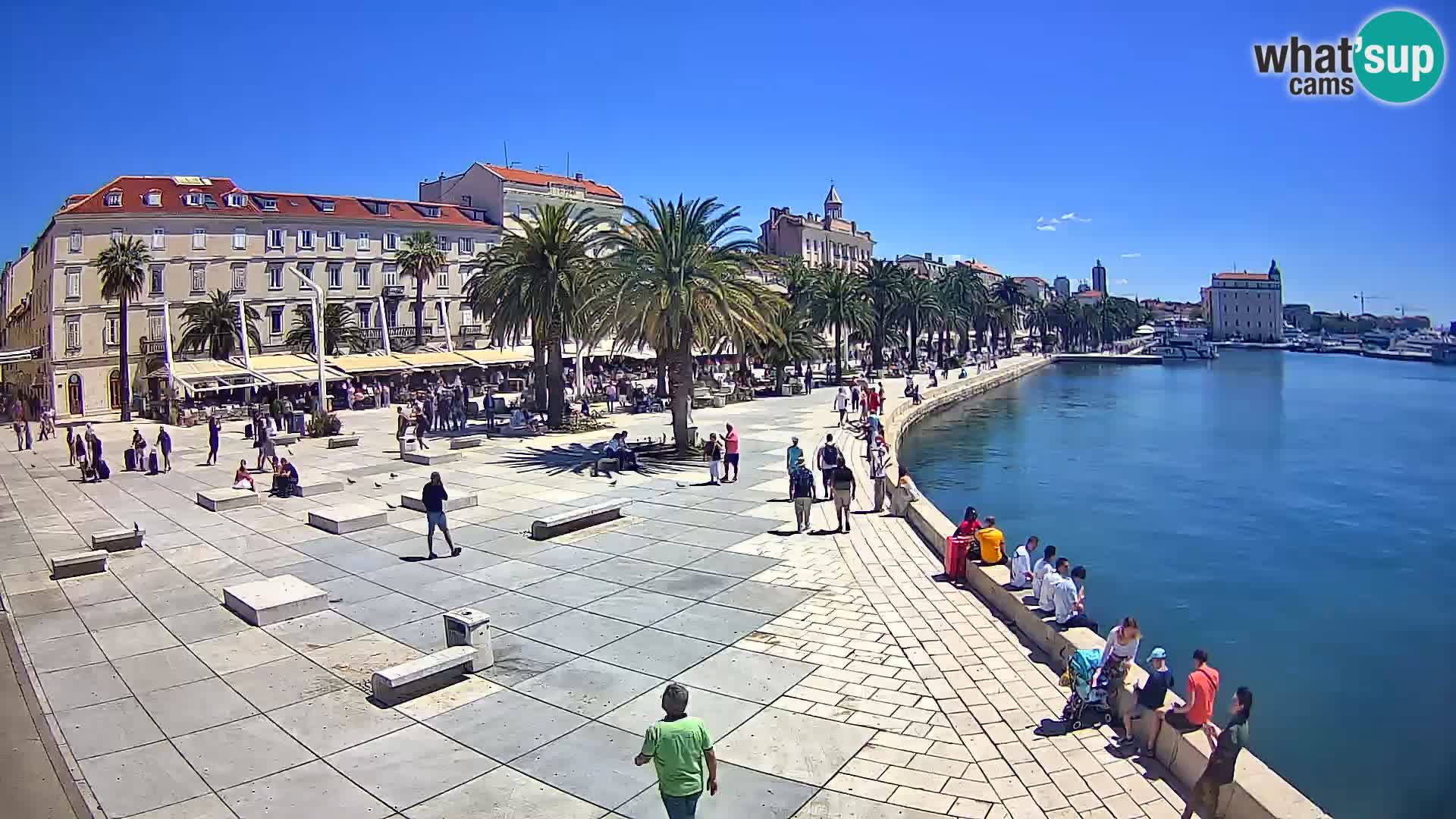 Split kamera Riva – Prokurative | Trg Republike