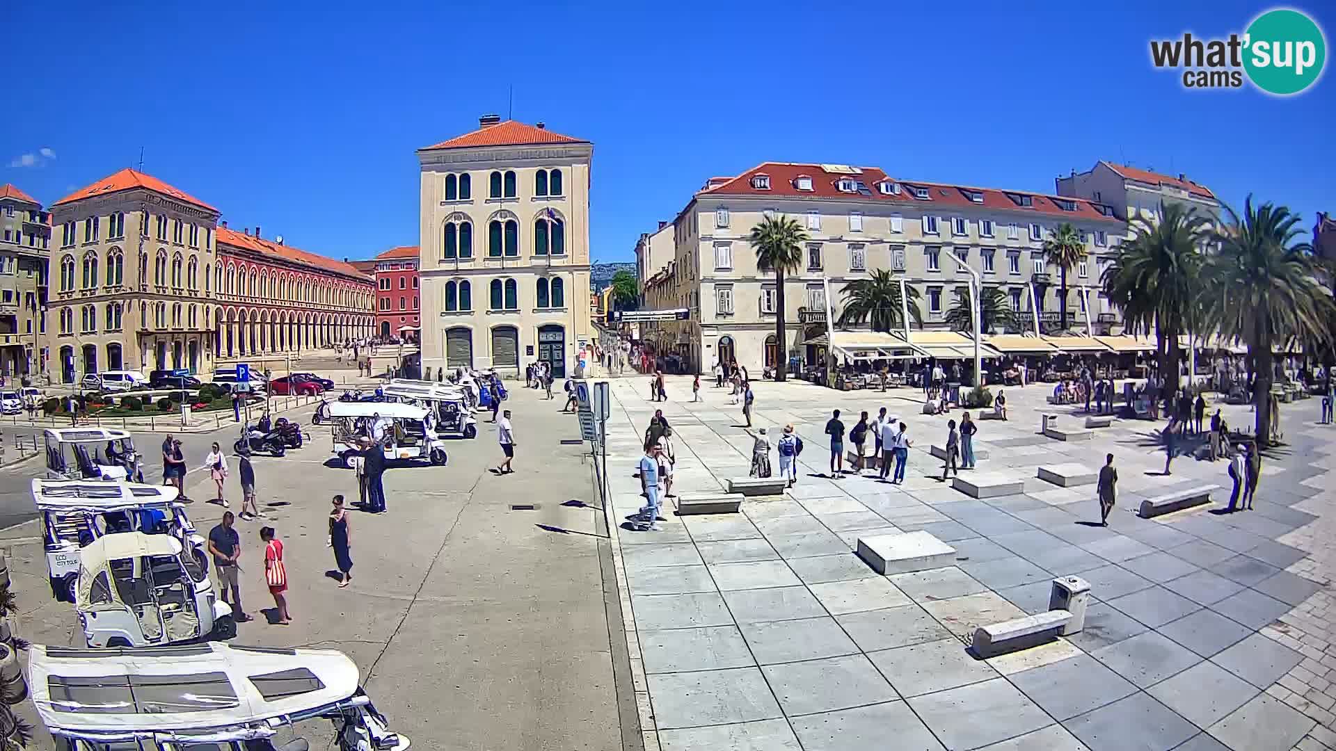 Webcam Spalato Riva – Prokurative | Piazza della Republika