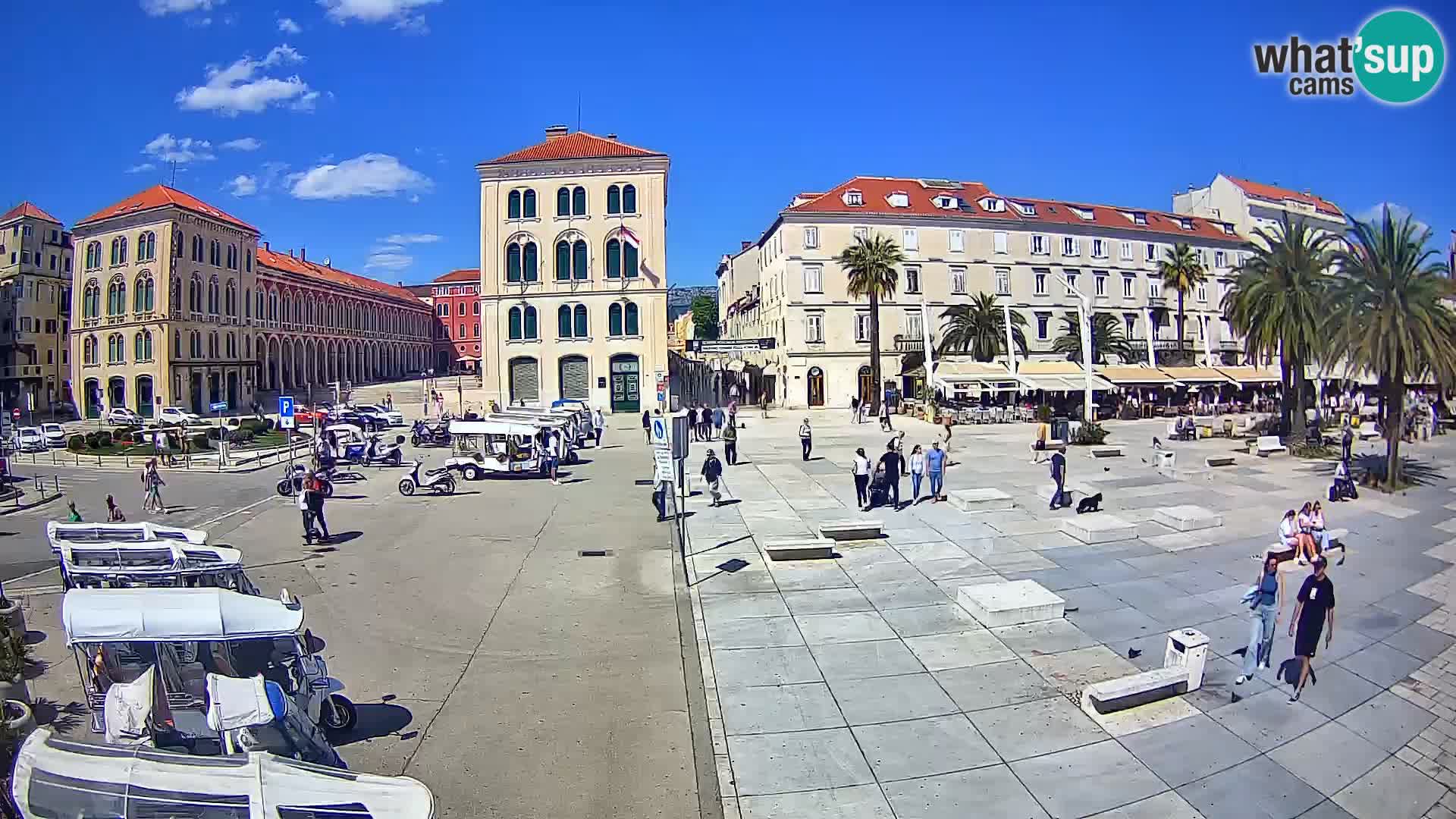 Webcam Spalato Riva – Prokurative | Piazza della Republika