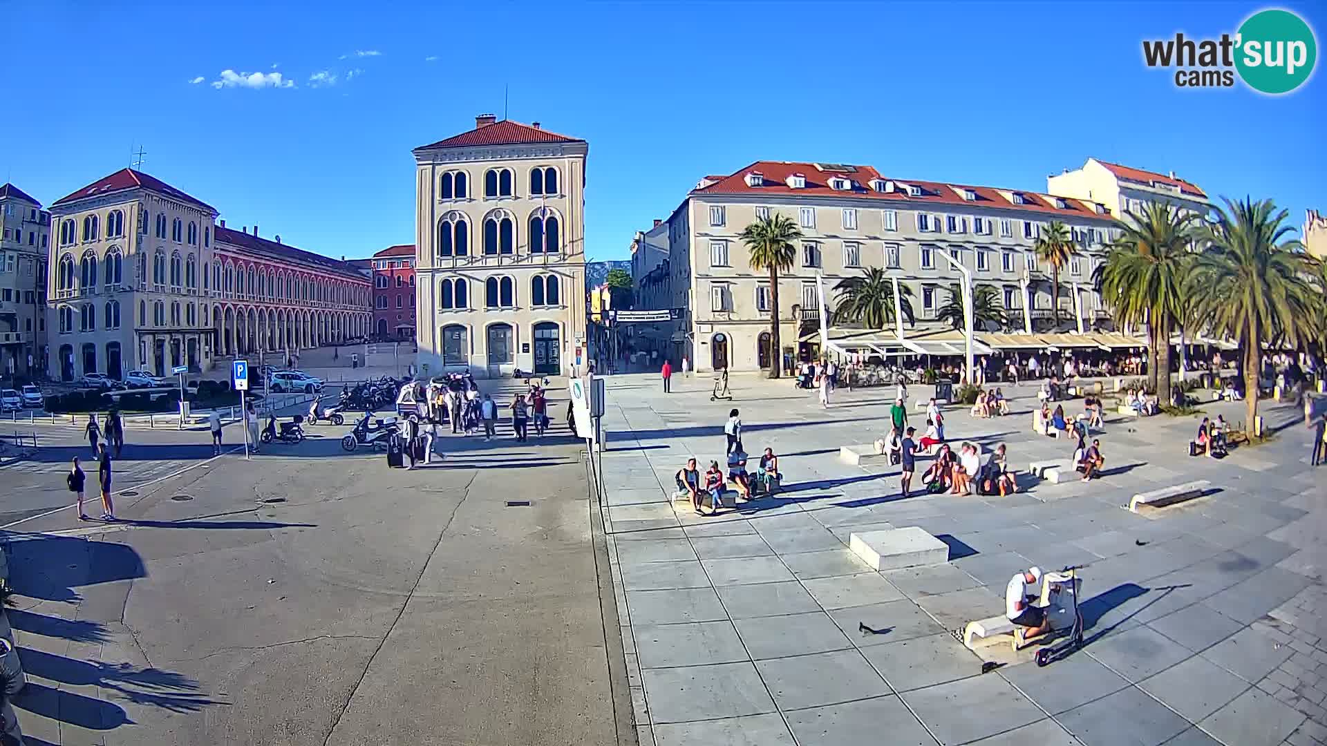 Webcam Split Riva – Prokurative | Plaza de la República