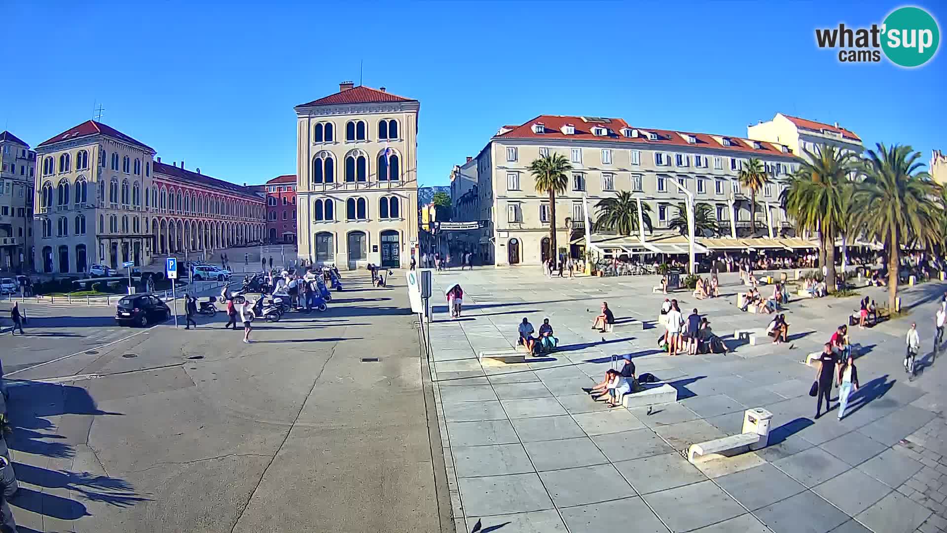 Webcam Split Riva – Prokurative | Trg Republike